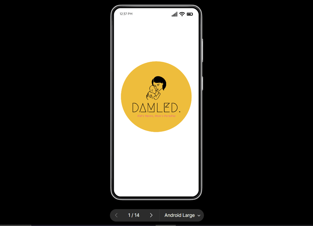 Damled Ecommerce App Design
